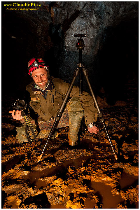 claudio pia nature photographer backstage grotta val graveglia